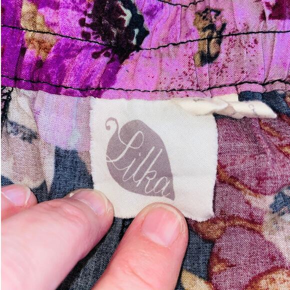 Anthropologie Lilka Huntington Beach Pants - Women's Size MP - Elastic Waist - Picture 6 of 12